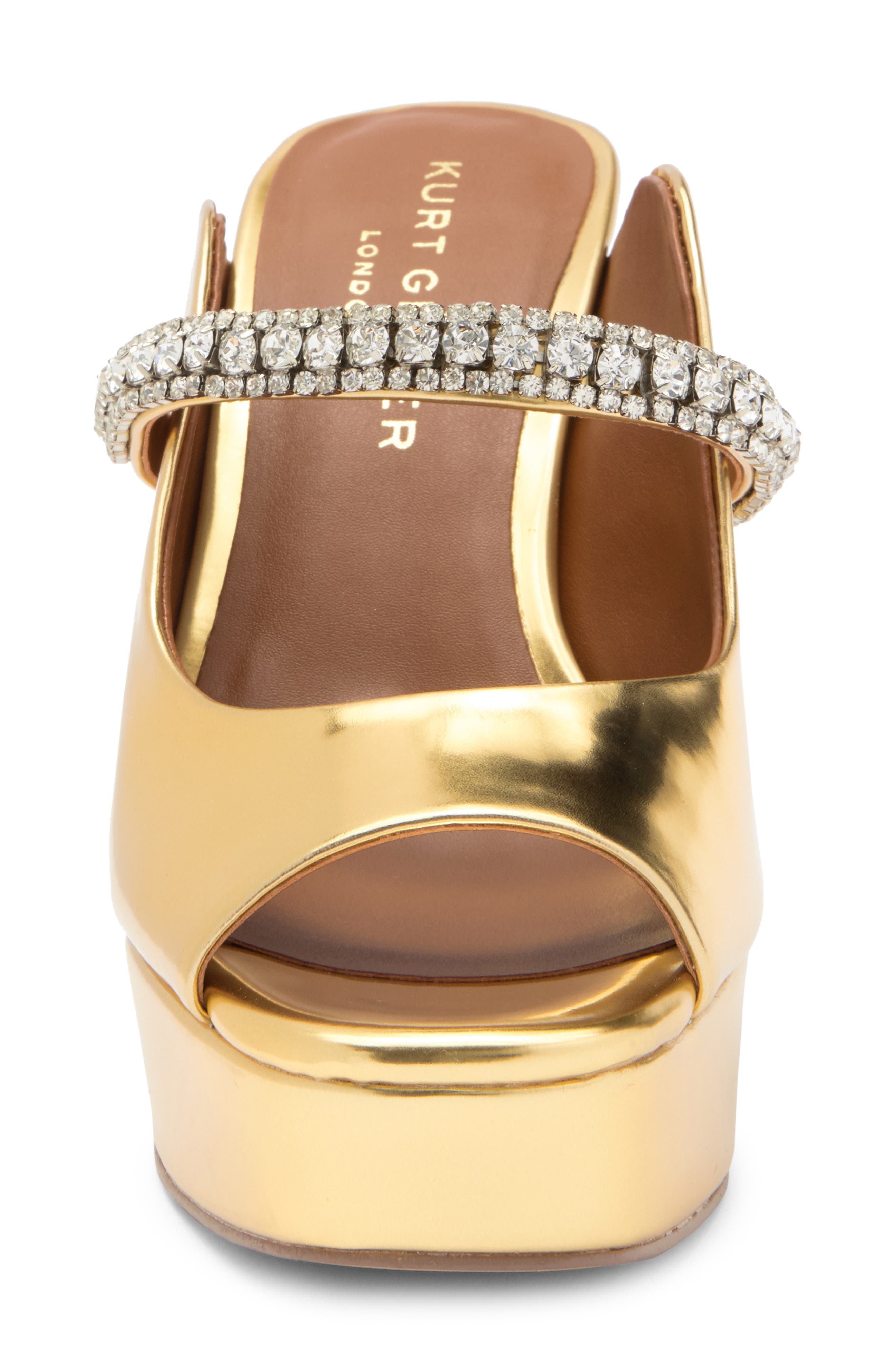 Kurt Geiger London Duke Platform Peep Toe Mule, Alternate, color, 