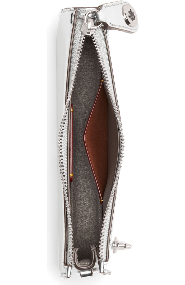 COACH Penn Metallic Leather Shoulder Bag, Alternate, color,