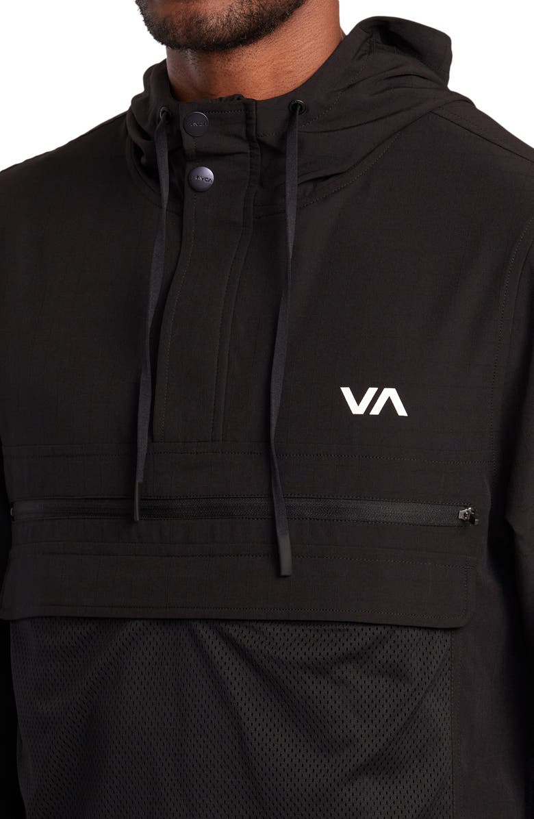 RVCA X Over Water Repellent Anorak, Alternate, color, 