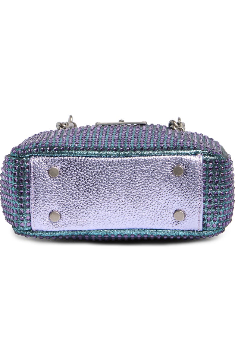 Kurt Geiger London Mini Brixton Fabric Handbag, Alternate, color, Blue