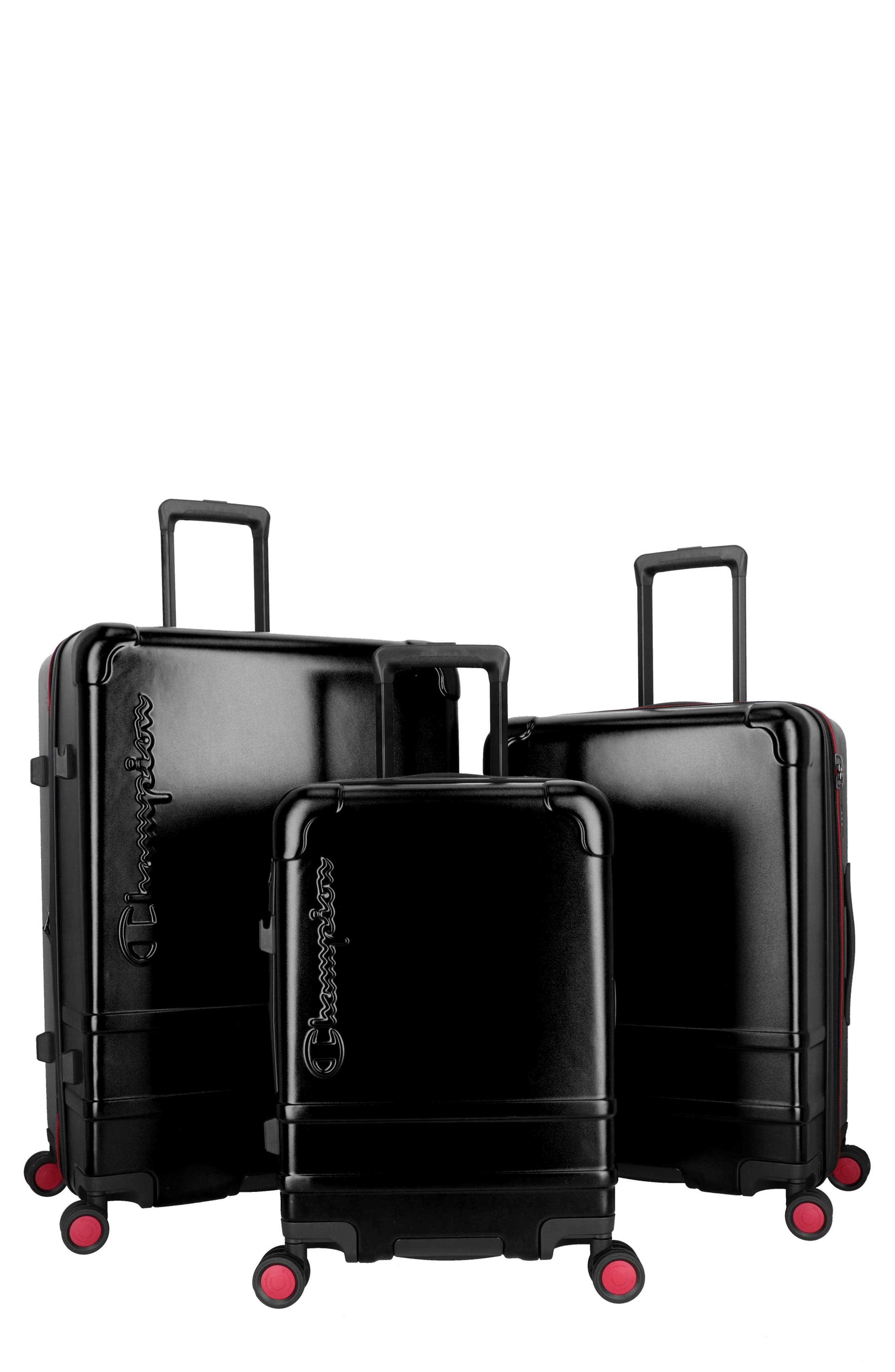 Champion 3-Piece Trailblazer Spinner Luggage Set, Main, color, 
