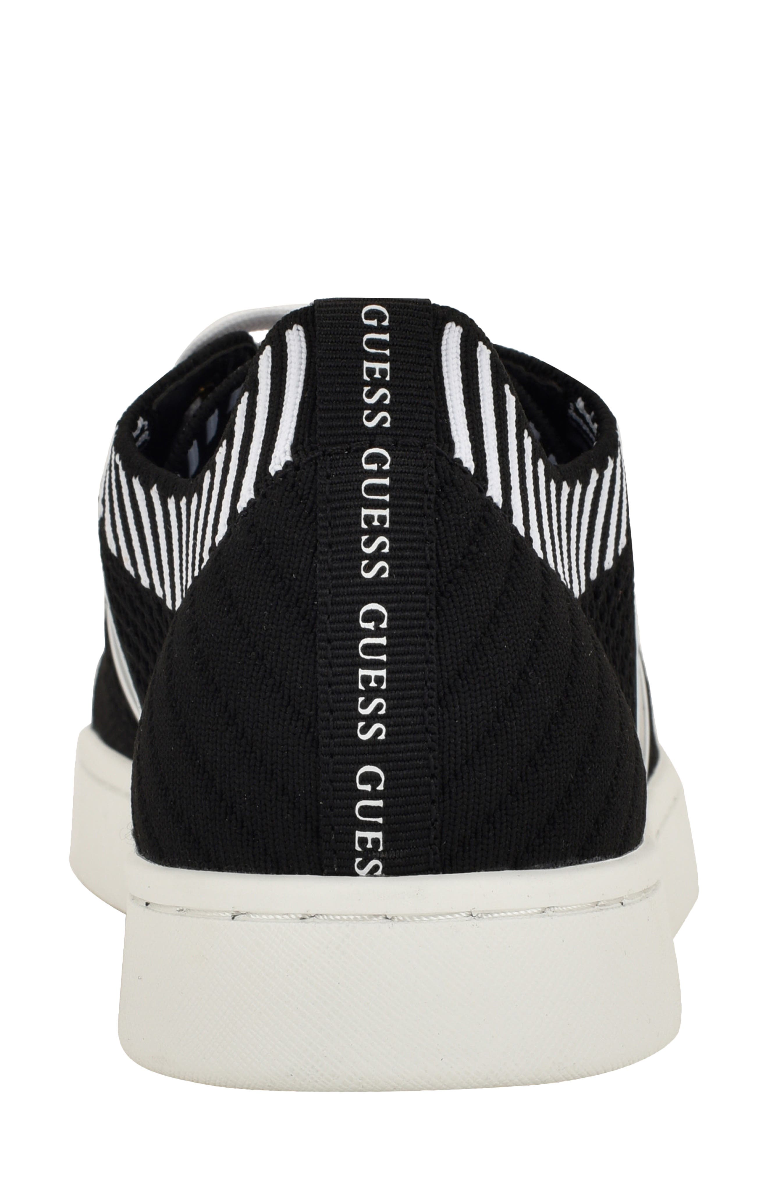 GUESS Rixie Low-Top Sneaker, Alternate, color, Black