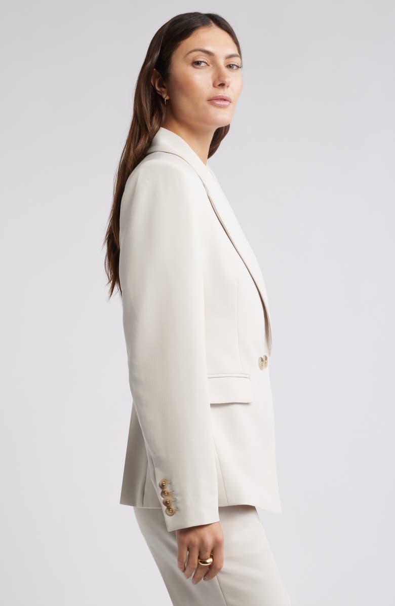 Open Edit The Icon Hourglass Blazer, Alternate, color, Beige Pumice