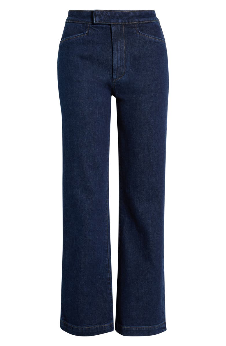 PAIGE Stevie High Waist Bootcut Trouser Jeans, Main, color, Ballast