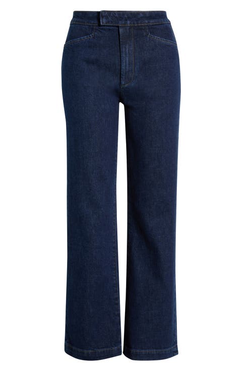 Stevie High Waist Bootcut Trouser Jeans (Ballast) (Petite)