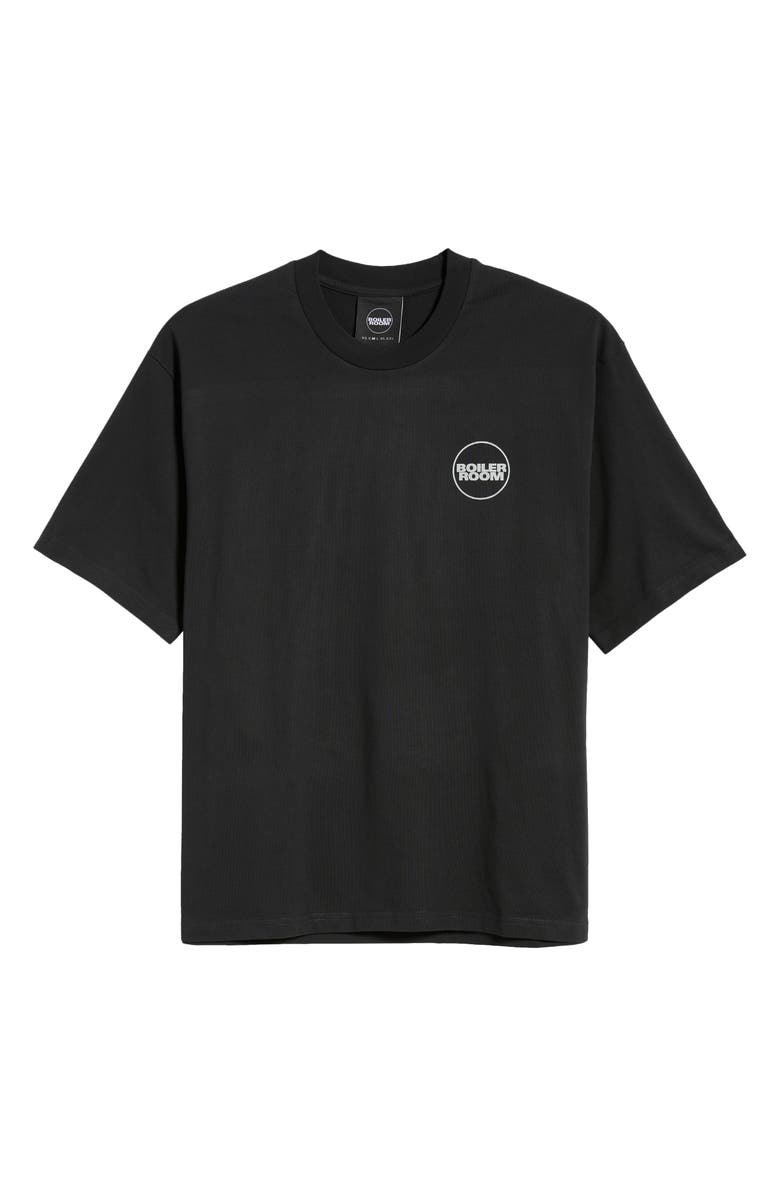 BOILER ROOM Core Logo Graphic T-Shirt, Alternate, color, Black