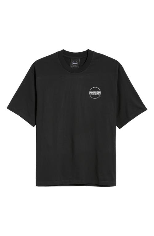 Boiler Room Core Logo Graphic T-shirt In Black
