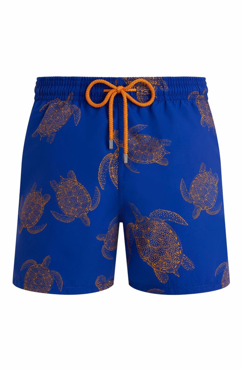 Vilebrequin Men's Tortues Galuchat Swim Trunks, Alternate, color, Marrakech