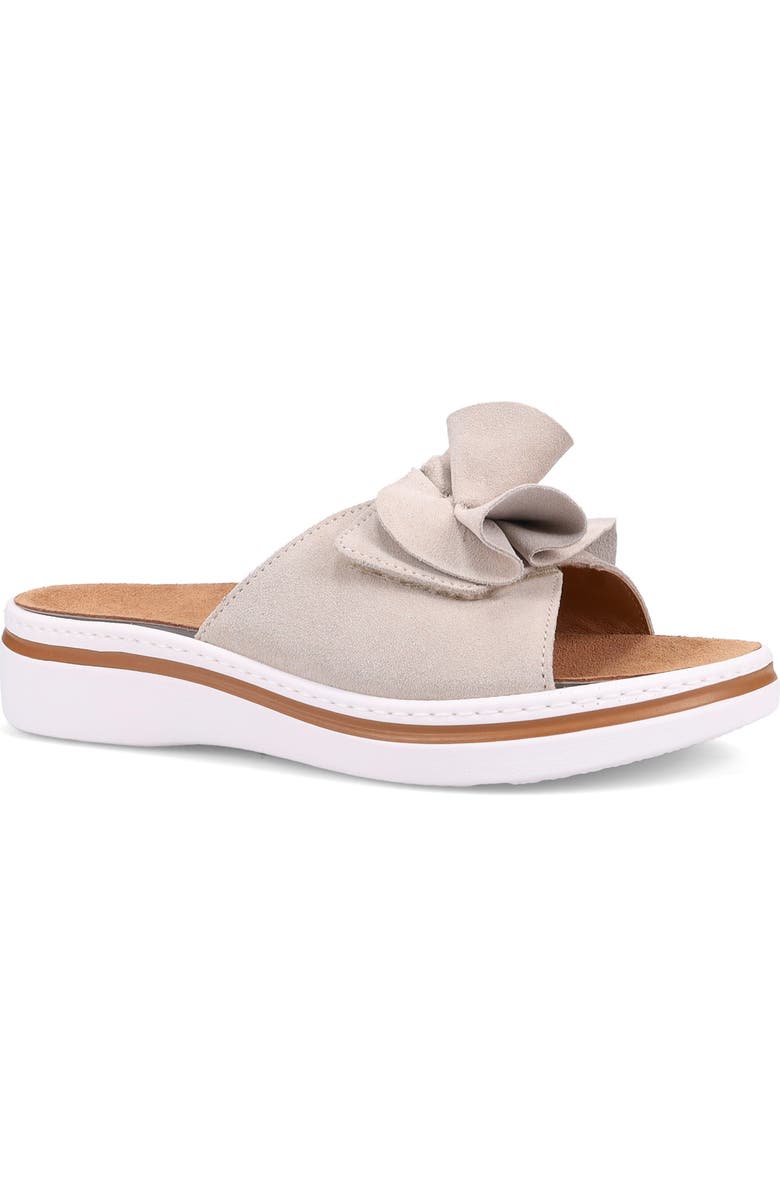 Ron White Frani Slide Sandal, Main, color, Dove