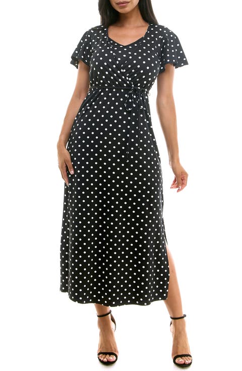 Tie Waist Maxi Dress