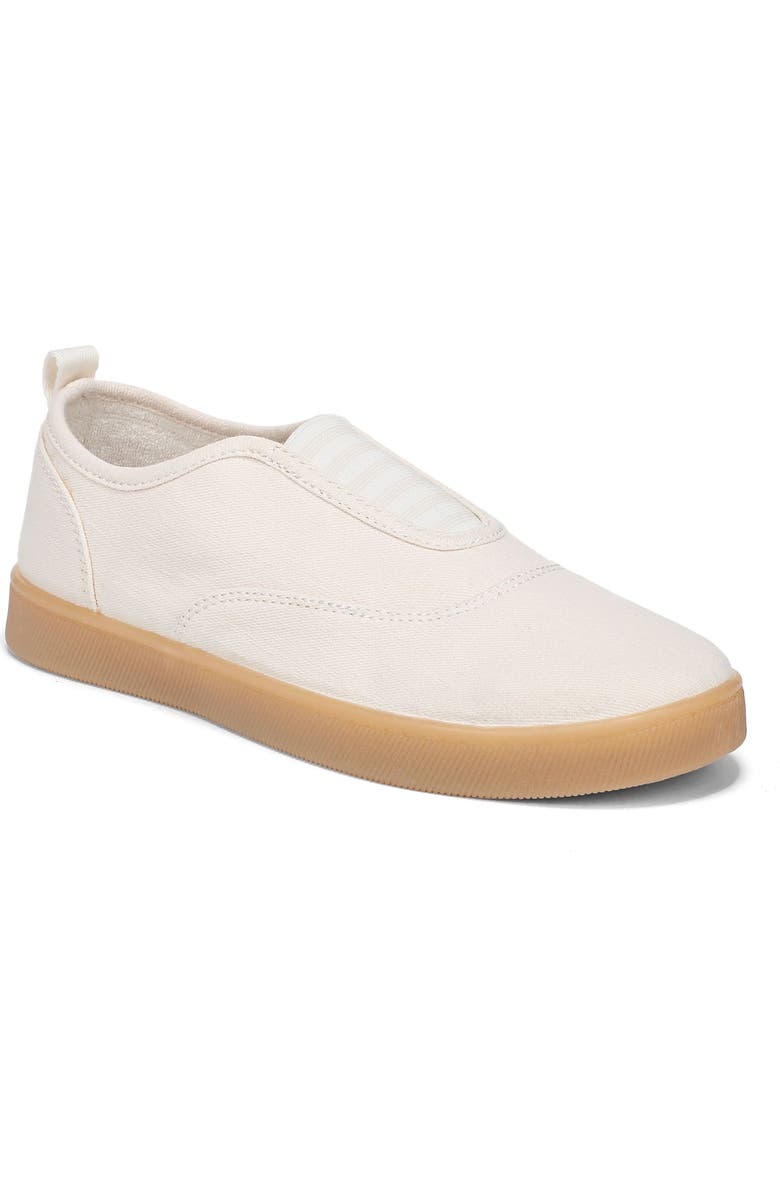 Vionic Cobalt Lace-Up Sneaker, Main, color, Parchment Canvas