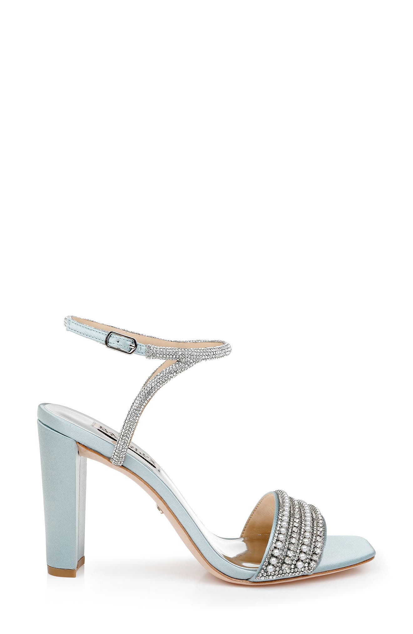 BADGLEY MISCHKA Collection Kari Ankle Strap Sandal, Alternate, color, Mist St