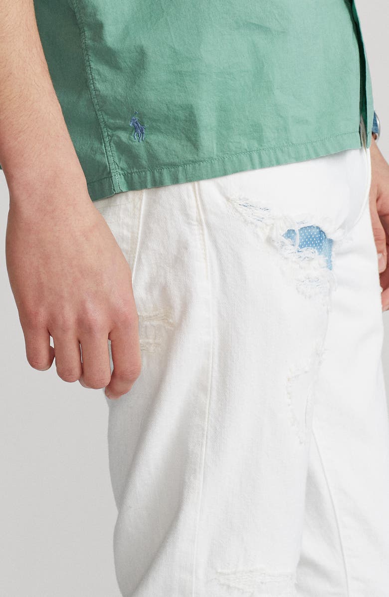 Polo Ralph Lauren Short Sleeve Button-Up Shirt, Alternate, color, 