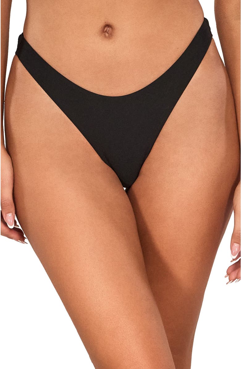 Swim Systems Maddie Bikini Swim Bottoms, Alternate, color, Black