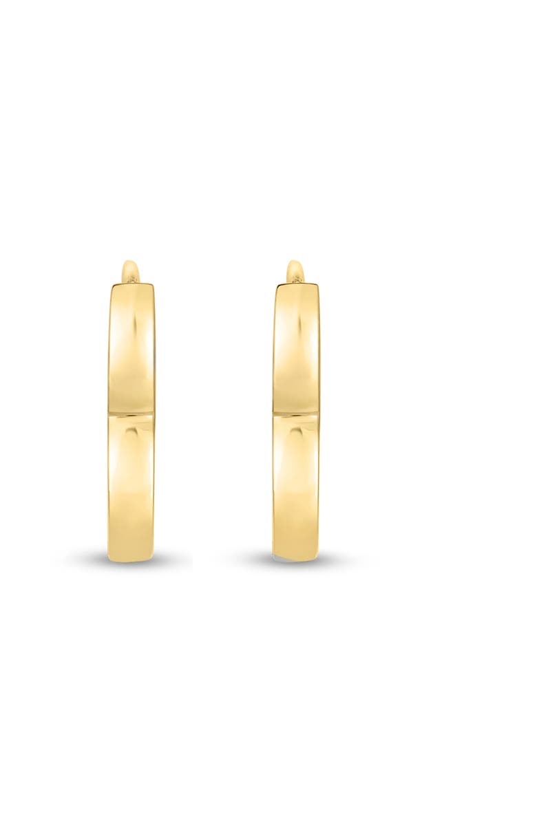 KARAT RUSH Heart Hoop Earrings, Alternate, color, Yellow Gold