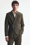 H&M Regular Fit Double-breasted Jacket