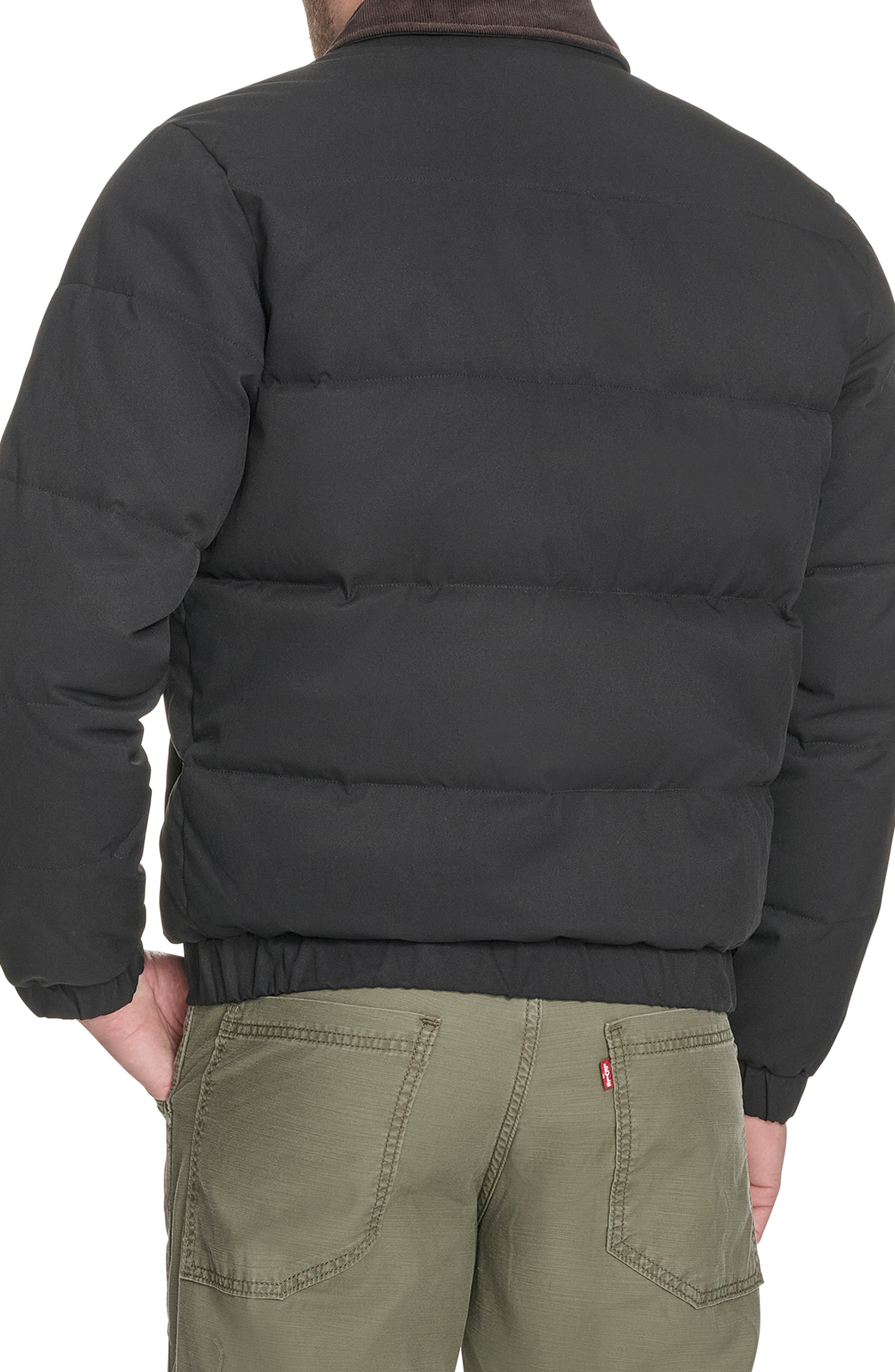 Corduroy Collar Midweight Quilted Jacket - image 2