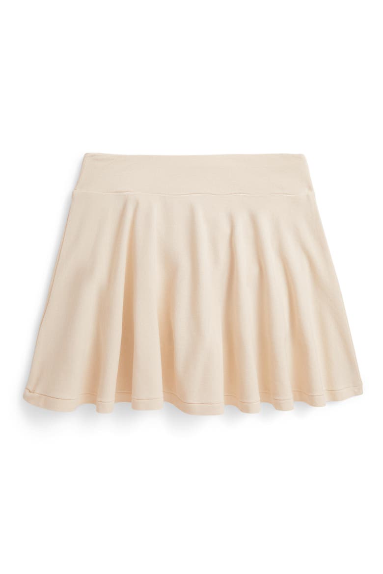 Kids' Stretch Mesh Tennis Skort, Alternate, color, GUIDE CREAM