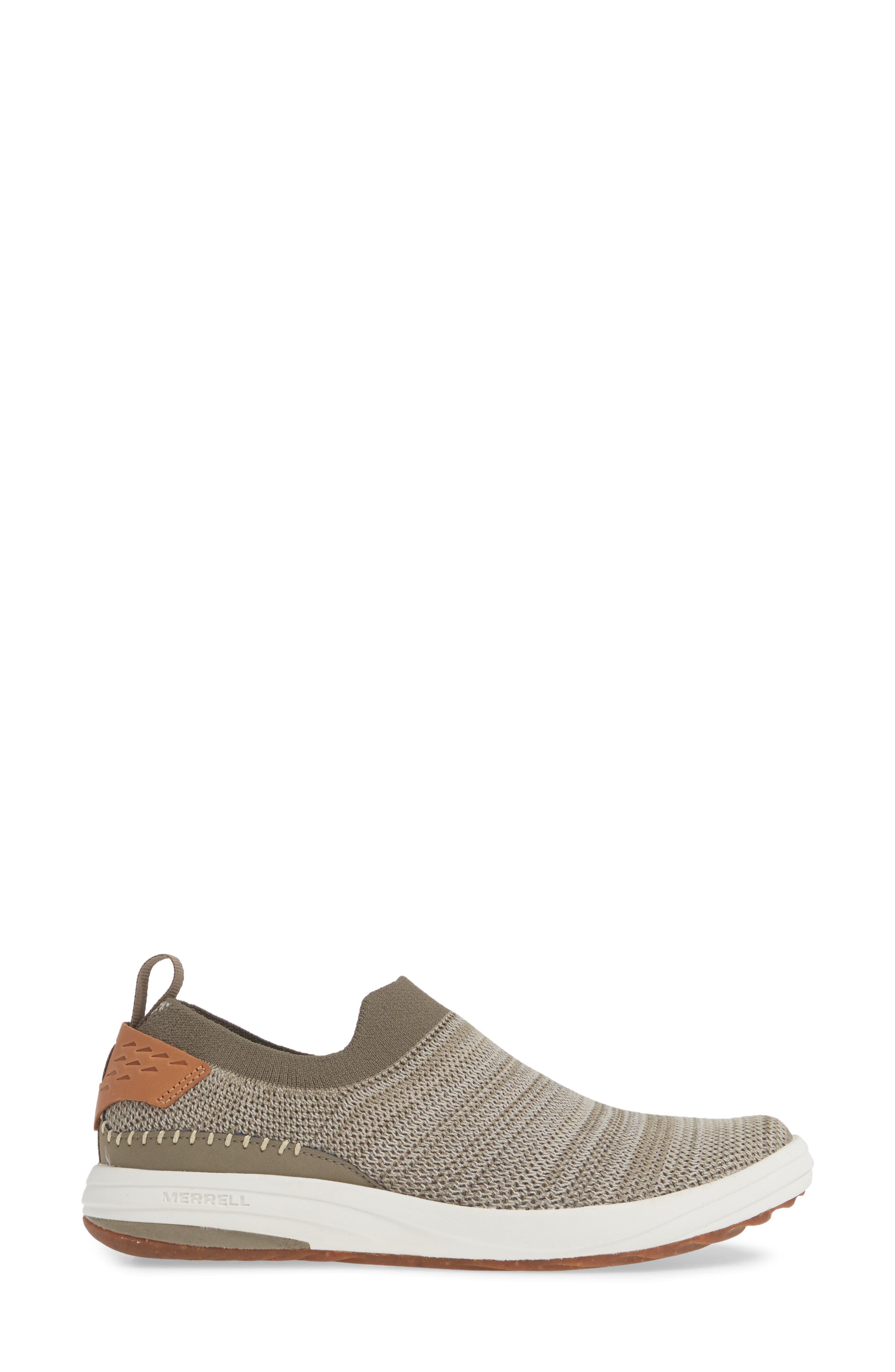 Gridway Moc Sneaker, Alternate, color, BRINDLE FABRIC