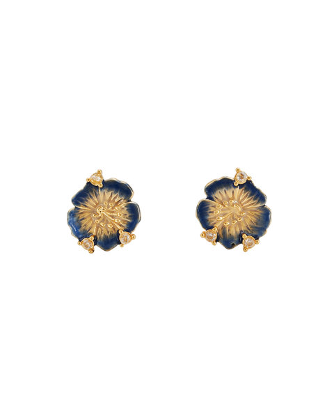 Larkspur Stud Earrings