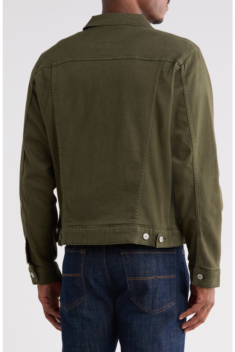 Trucker Jacket, Alternate, color, DARK SURPLUS