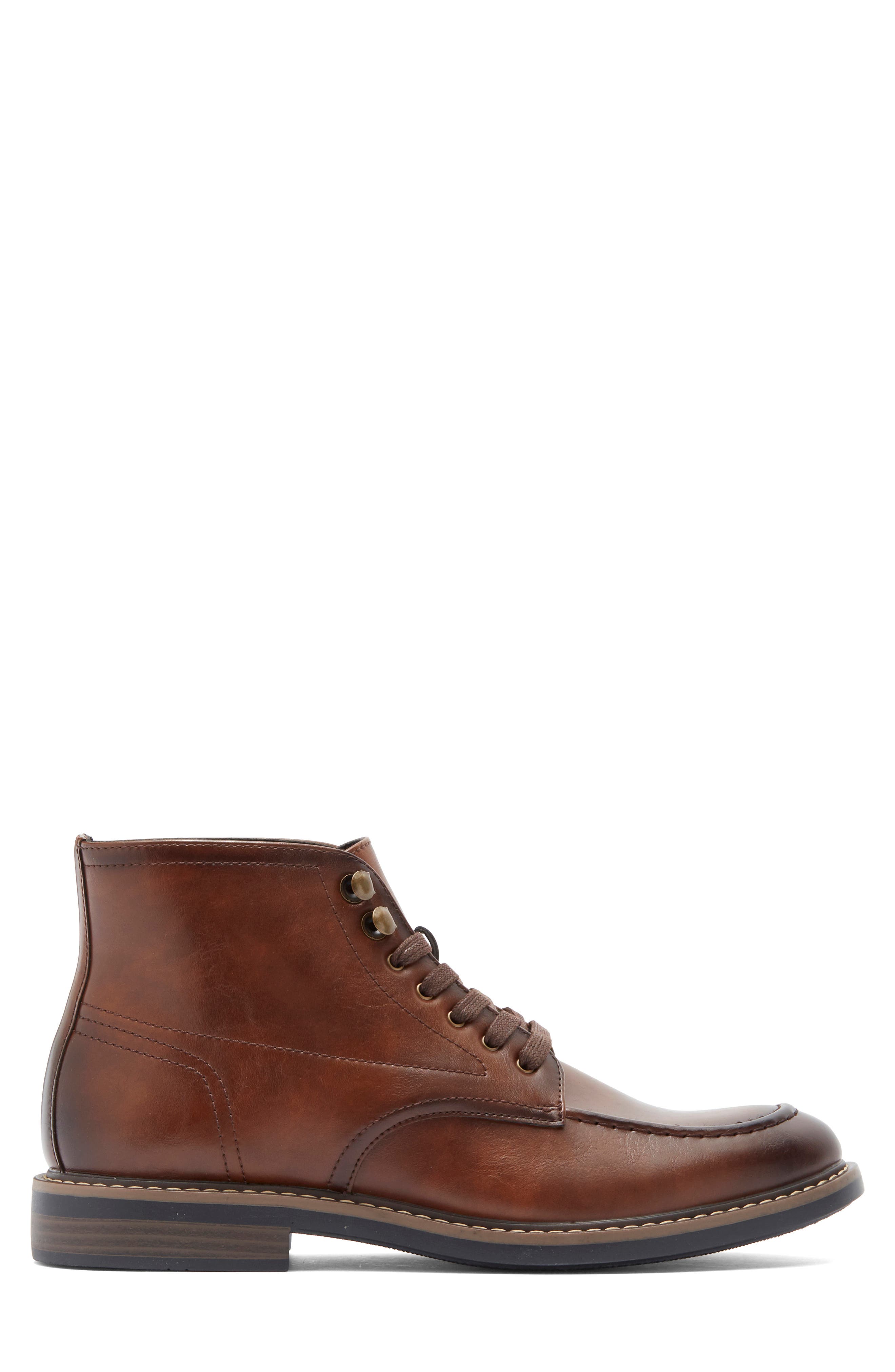 Rush by Gordon Rush Apron Toe Boot, Alternate, color, Brown
