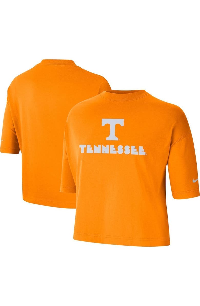 Nike Women's Nike Tennessee Orange Tennessee Volunteers Crop Performance T-Shirt, Main, color, 