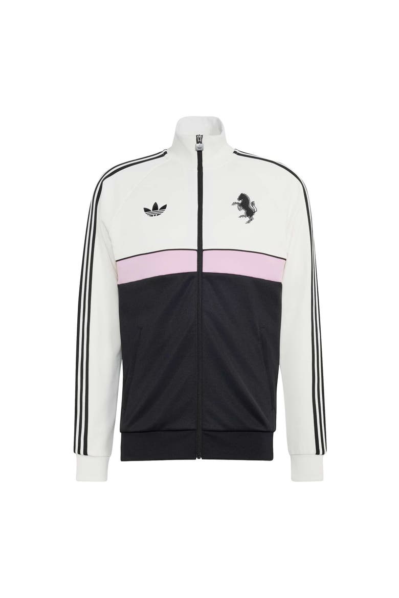 Men's adidas Originals  Cream Juventus OG 2.0 Icon Full-Zip Track Jacket, Alternate, color, Cream