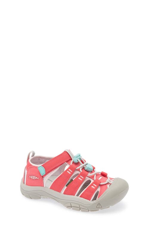 Keen Kids' Newport H2 Sandal In Raspberry/pink-a-boo