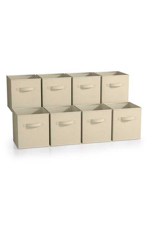 8-Pack Collapsible Storage Cubes