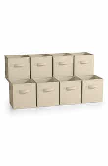 SORBUS 8-Pack Collapsible Storage Cubes