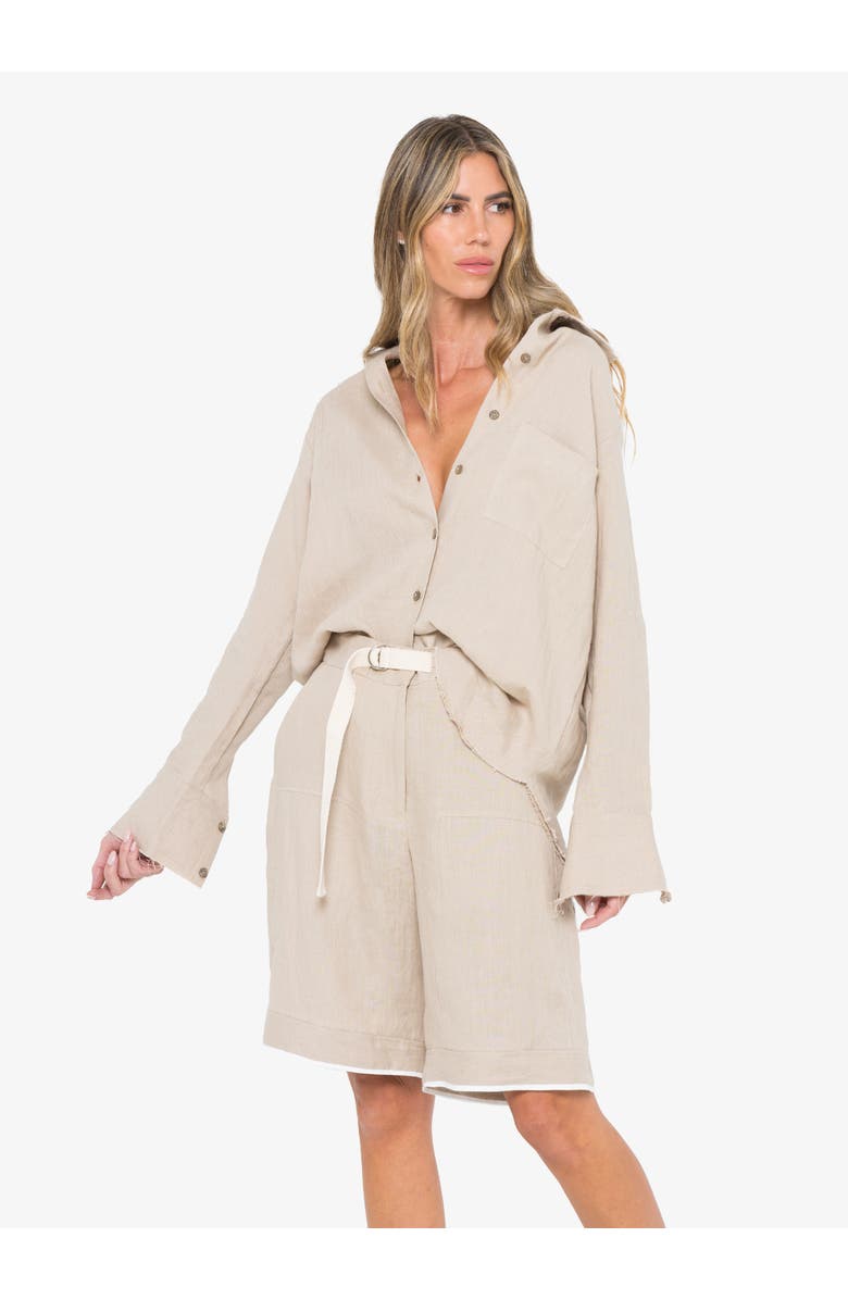 JBQ Beckett Shirt, Alternate, color, Safari