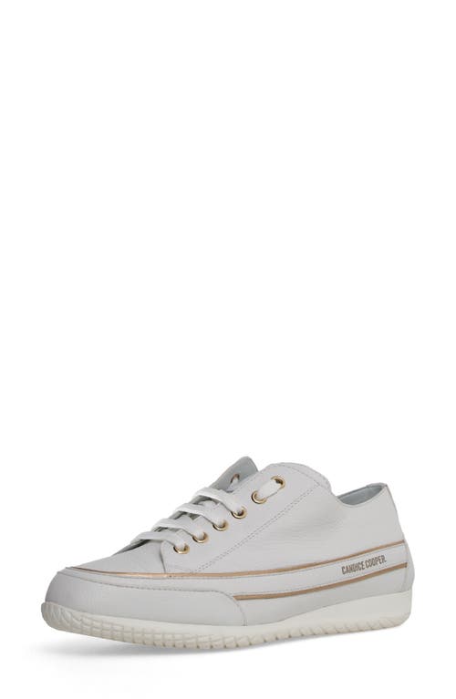 Candice Cooper Janis Strip Sneaker In White