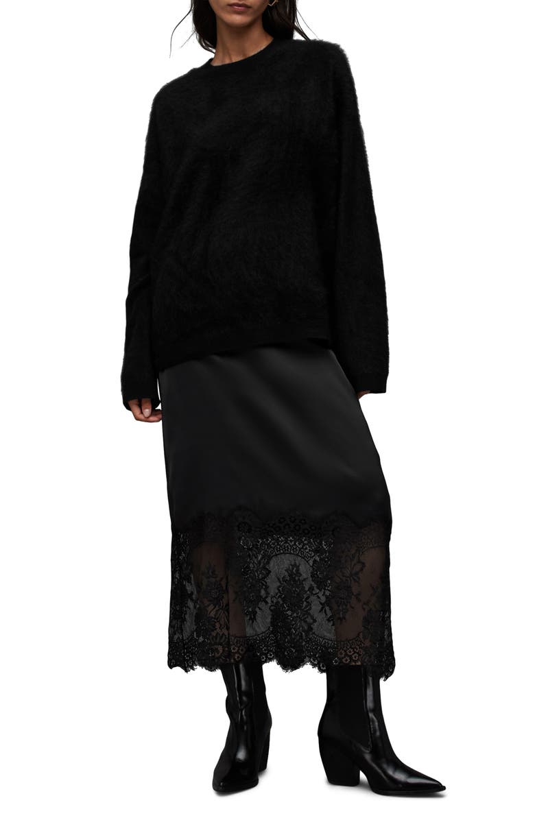 AllSaints Rebel Cashmere Sweater, Alternate, color, 