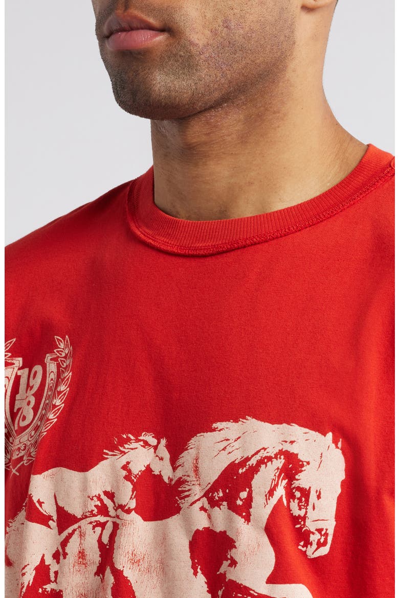 Roses Graphic T-Shirt, Alternate, color, RED