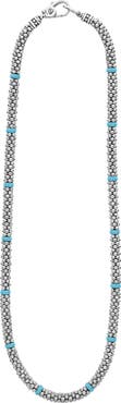 LAGOS Blue Caviar Ceramic Collar Necklace