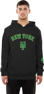 New Era Men's New Era  Black New York Mets 2026 St. Patrick's Day Fleece Hoodie