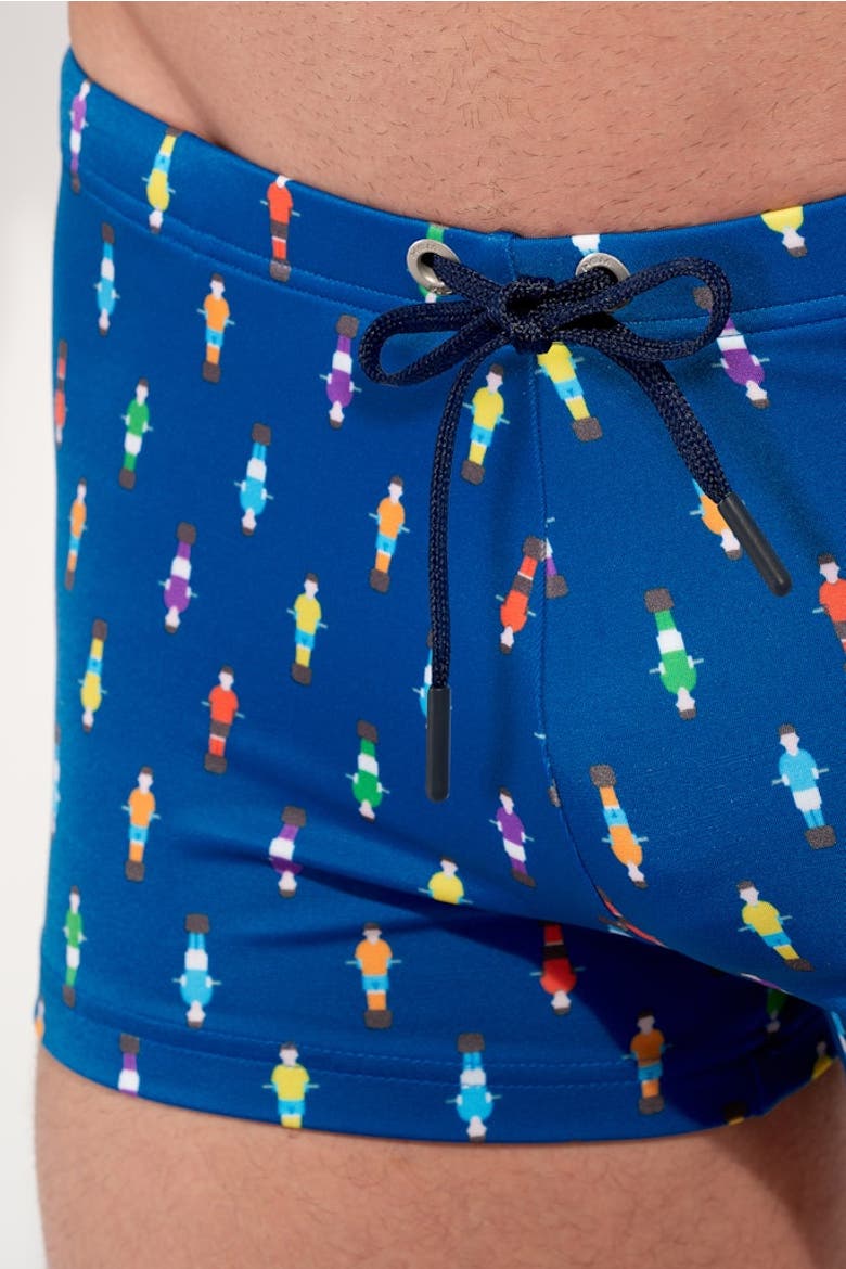 Calcio Swim Shorts, Alternate, color, Navy Print