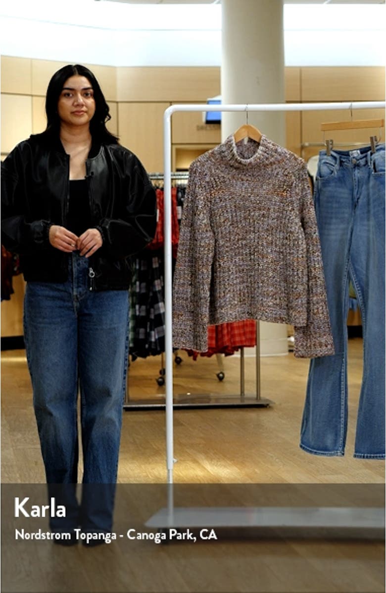 Daphne Marled Funnel Neck Sweater, sales video thumbnail