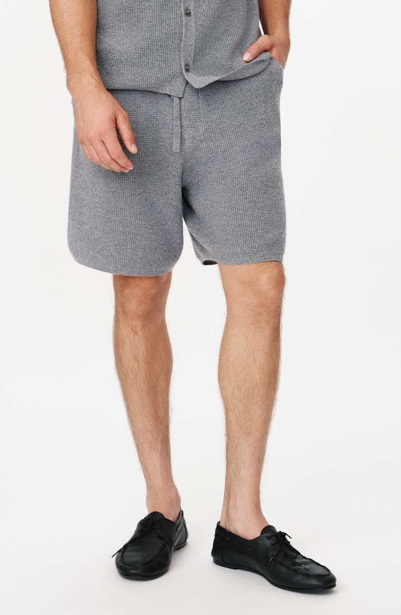 ATM Anthony Thomas Melillo Waffle Drawstring Shorts, Main, color, 