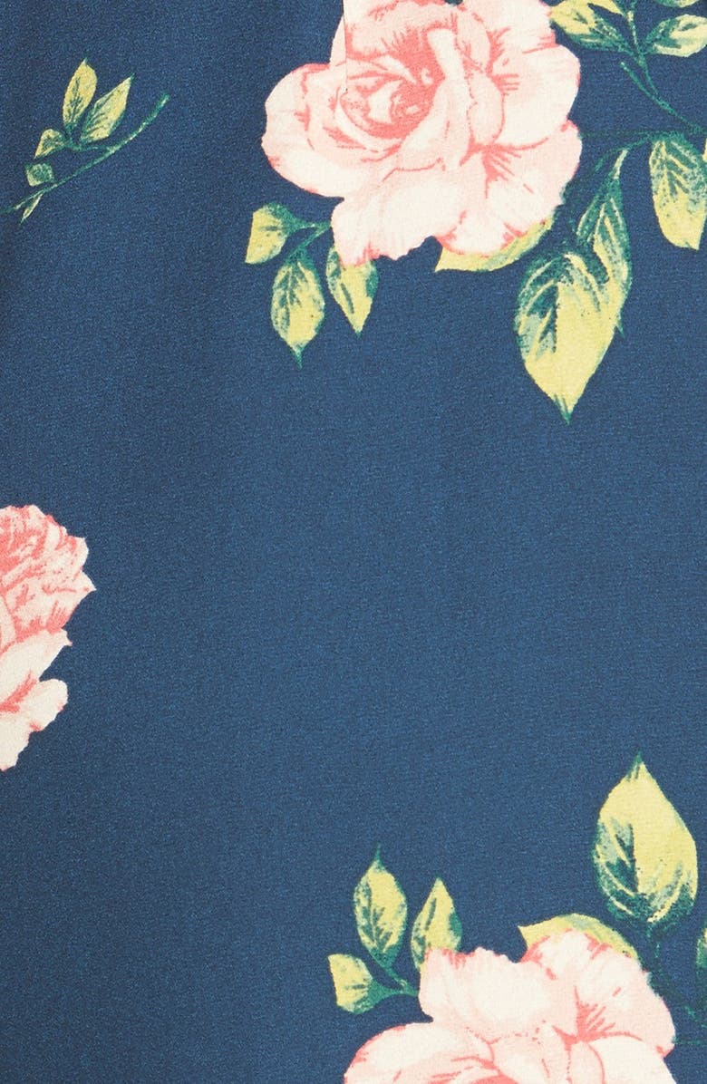 cupcakes and cashmere 'El Rey' Floral Print Romper, Alternate, color, 