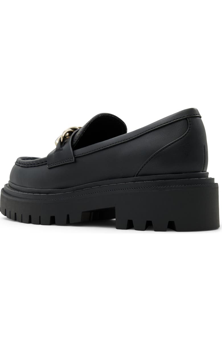 ALDO Brixtonn Platform Loafer, Alternate, color, Black