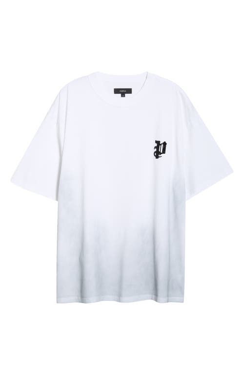 Purple Brand Oversized Graphic Mercerized Cotton T-shirt In Multi