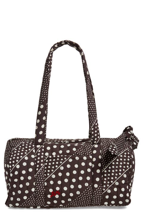 Quilted Weekender Duffle Bag