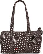 Damson Madder Quilted Weekender Duffle Bag