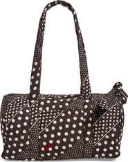 Damson Madder Quilted Weekender Duffle Bag