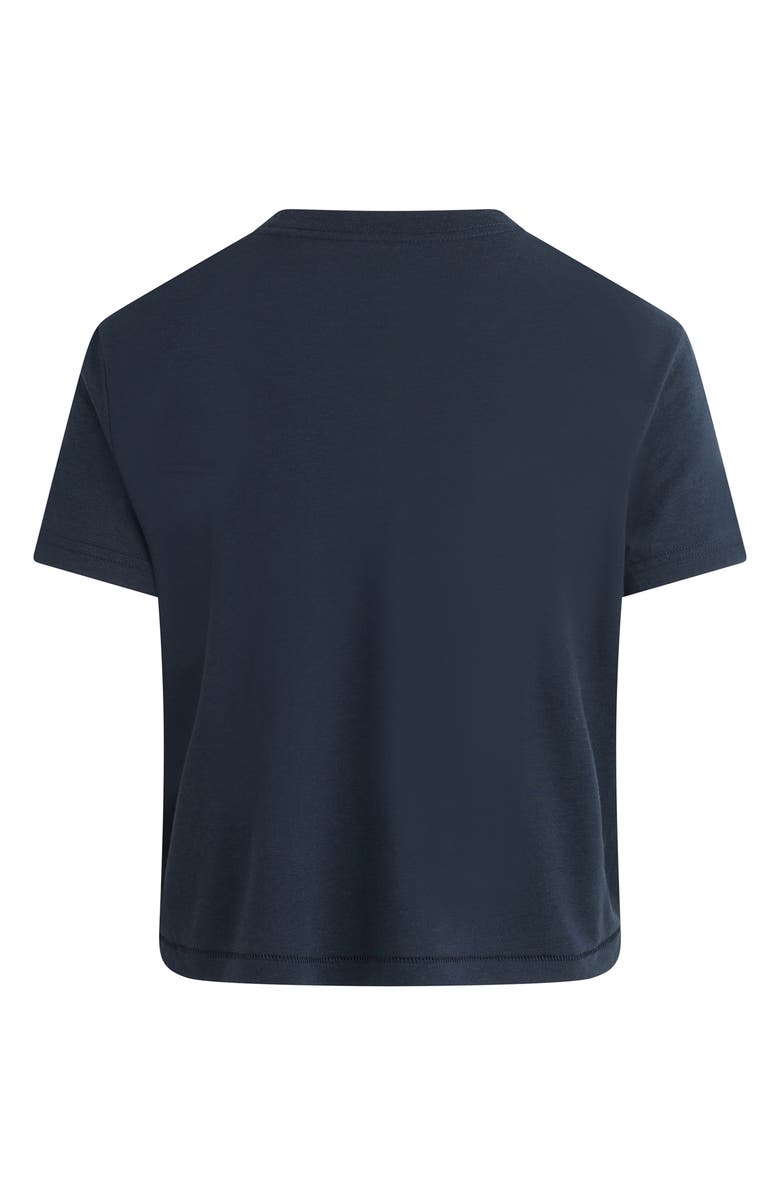Favorite Daughter Cropped Collegiate Tee, Alternate, color, Navy