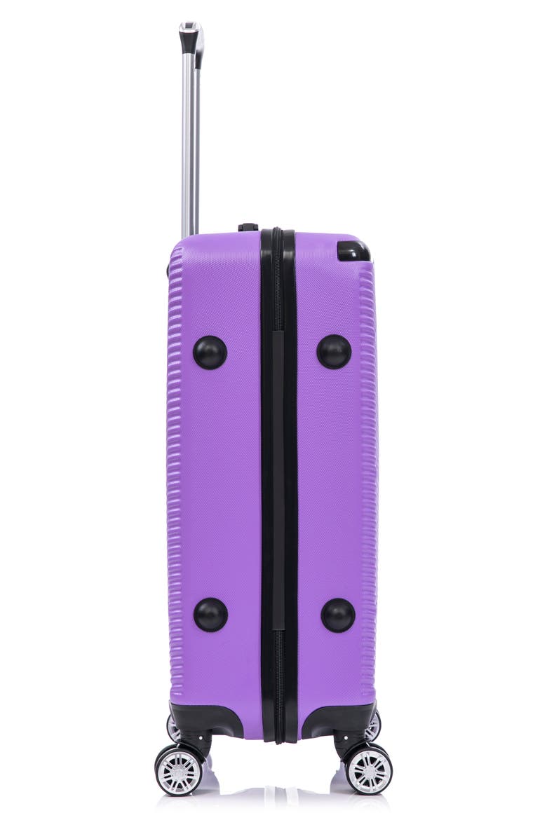 Verossa 3-Piece Hardside Spinner Luggage Set, Alternate, color, METALLIC VIOLET