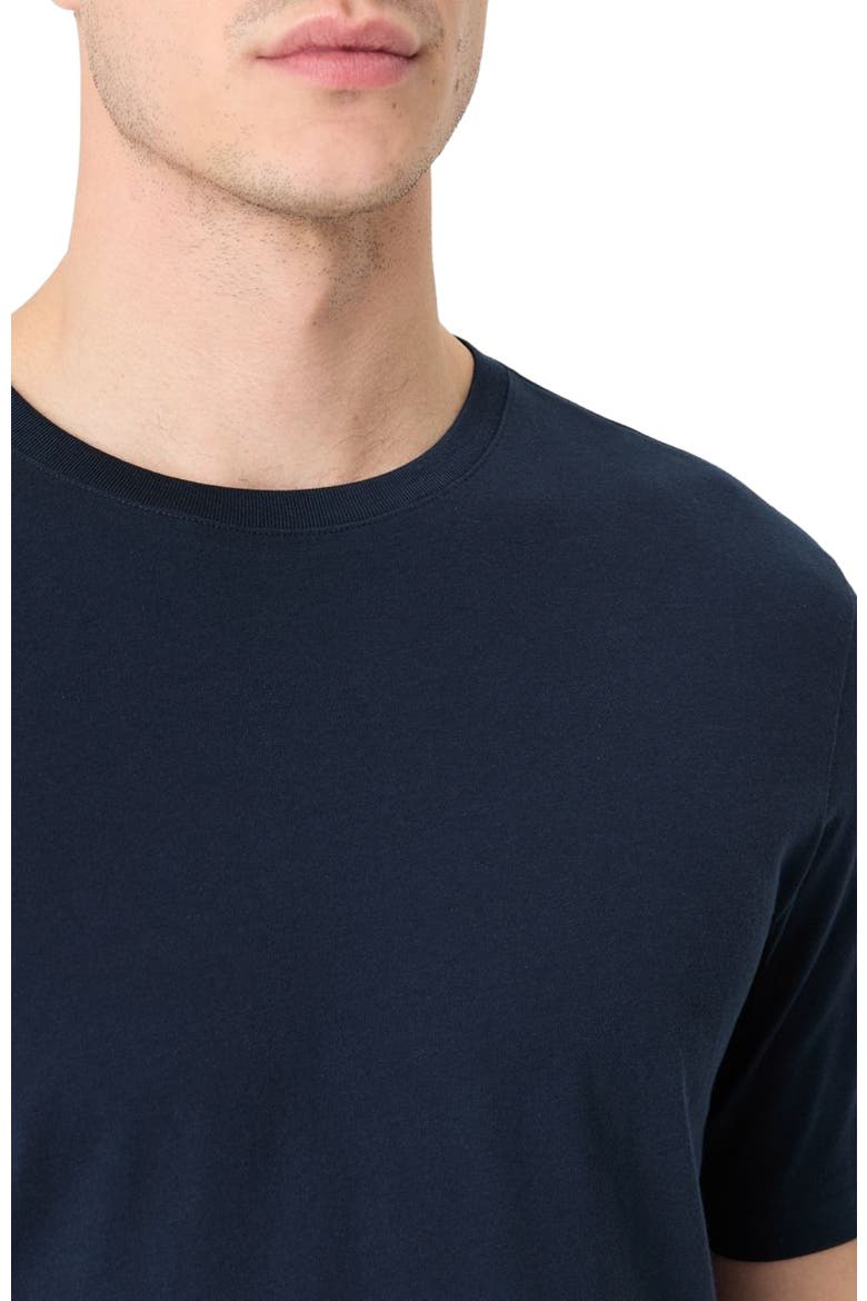 Organic Cotton Men's Softspun Essential Crewneck Tee, Alternate, color, Navy