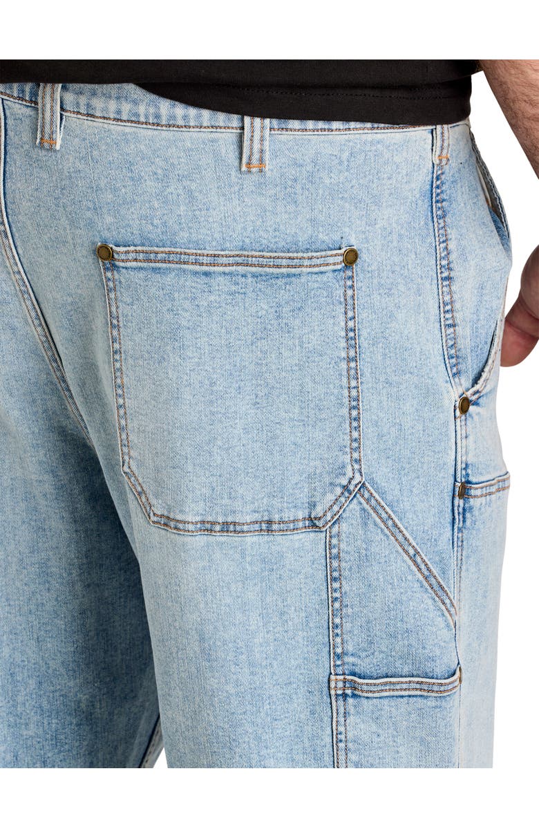 True Nation by DXL Big & Tall Utility Carpenter Pants, Alternate, color, Washed Utility